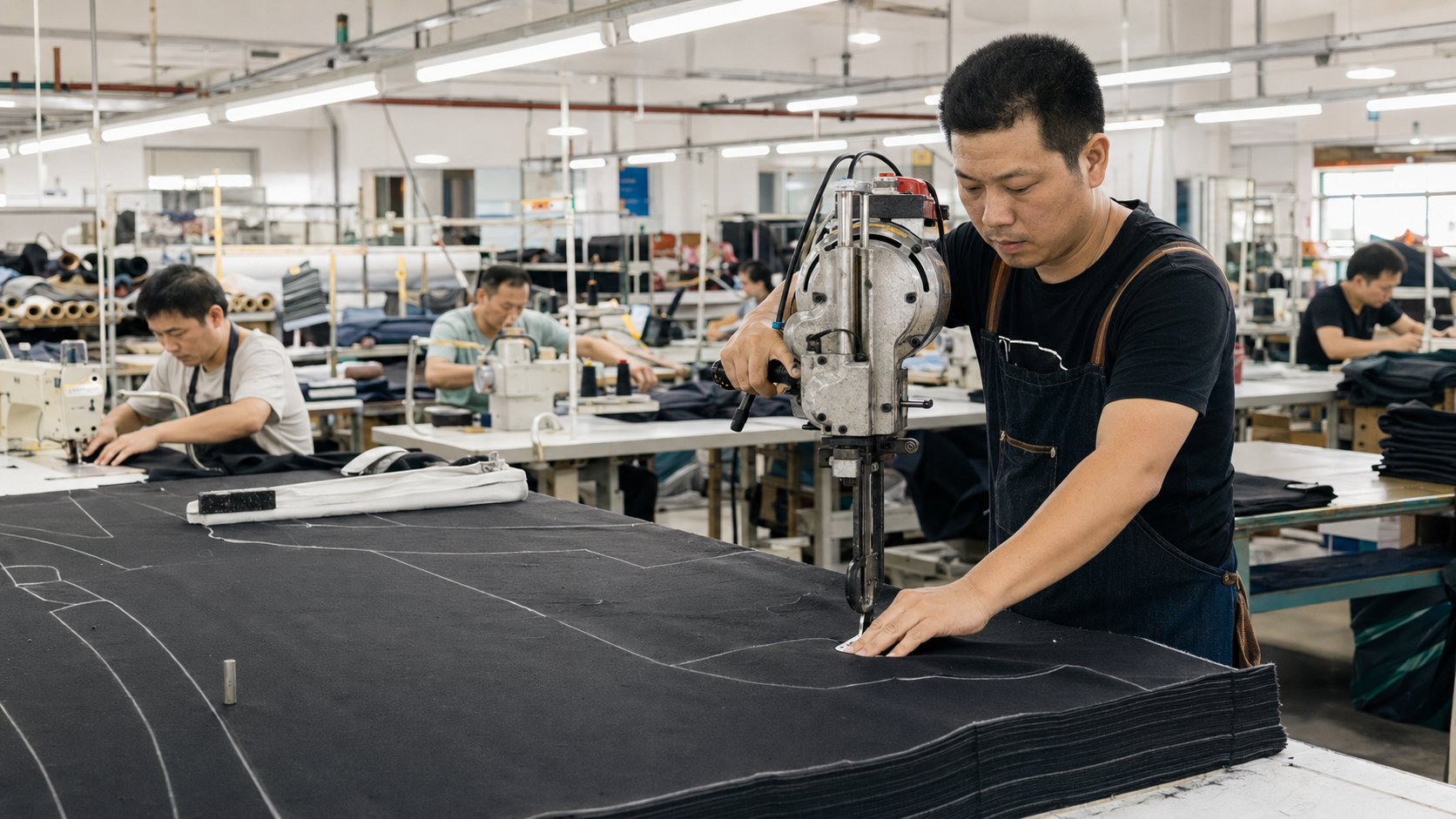 Fabric Inspection & Cutting