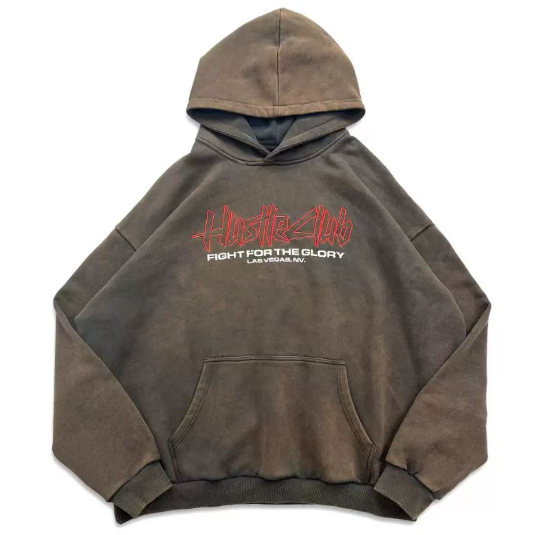 Washed Pullover Hoodie